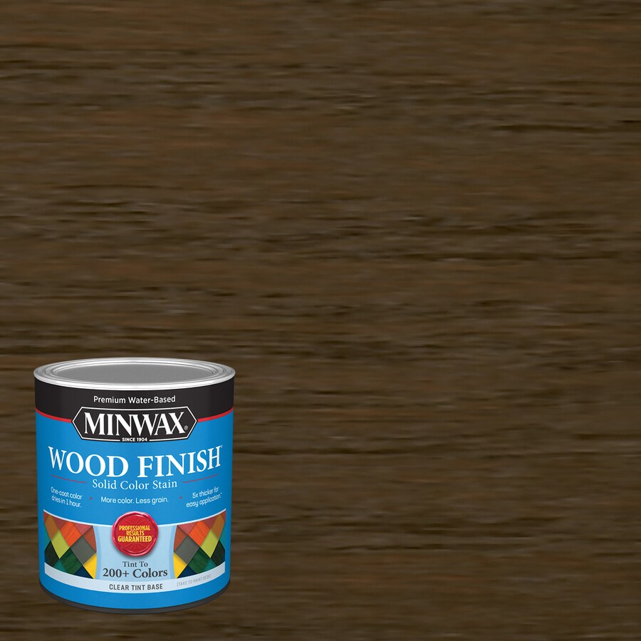 Minwax Wood Finish WaterBased Stain WaterBased Dark Walnut Mw2716