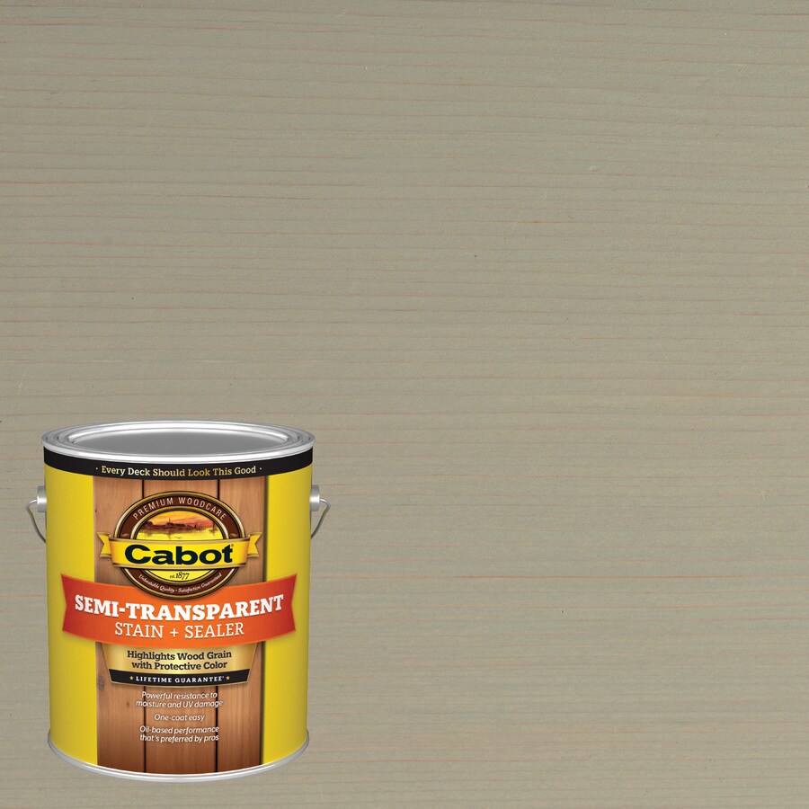 Cabot PreTinted Driftwood Gray SemiTransparent Exterior Stain and