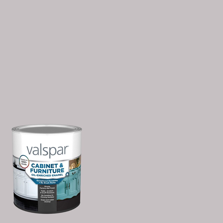 Valspar Enamel SemiGloss Essential Gray Sw6002 Enamel Interior