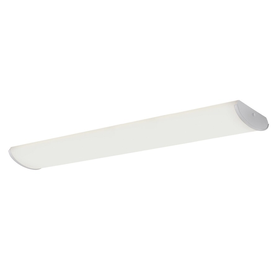 Portfolio White Ceiling Fluorescent Light Energy Star Common Portfolio White Ceiling Fluorescent Light Energy Star Common 4 Ft Actual