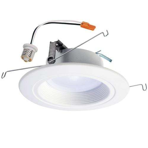 Halo Integrated LED 5-in or 6-in 65-Watt EQ White Round Dimmable ...