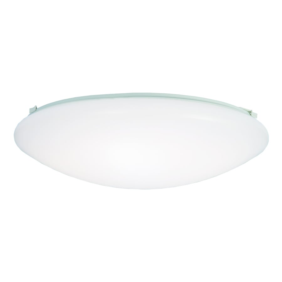 Metalux 16-in W White LED Led Flush Mount Light at Lowes.com