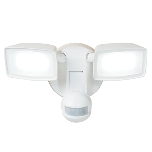 180 Degree 2 Head White Led Motion Activated Flood Light With Timer 180 Degree 2 Head White Led Motion Activated Flood Light With Timer