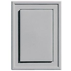 UPC 080192000637 product image for Builders Edge 4.5-in x 6.25-in Gray Standard Mounting Block | upcitemdb.com