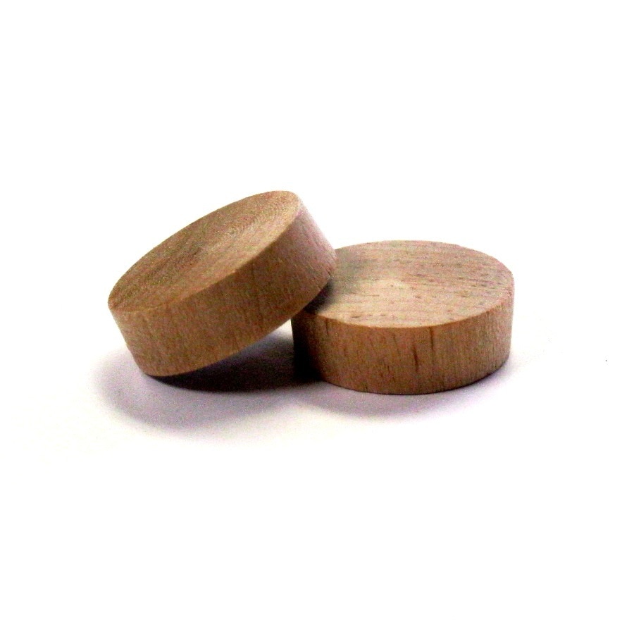 Madison Mill 6Pack 1 x 1 Poplar Wood Button Plugs at