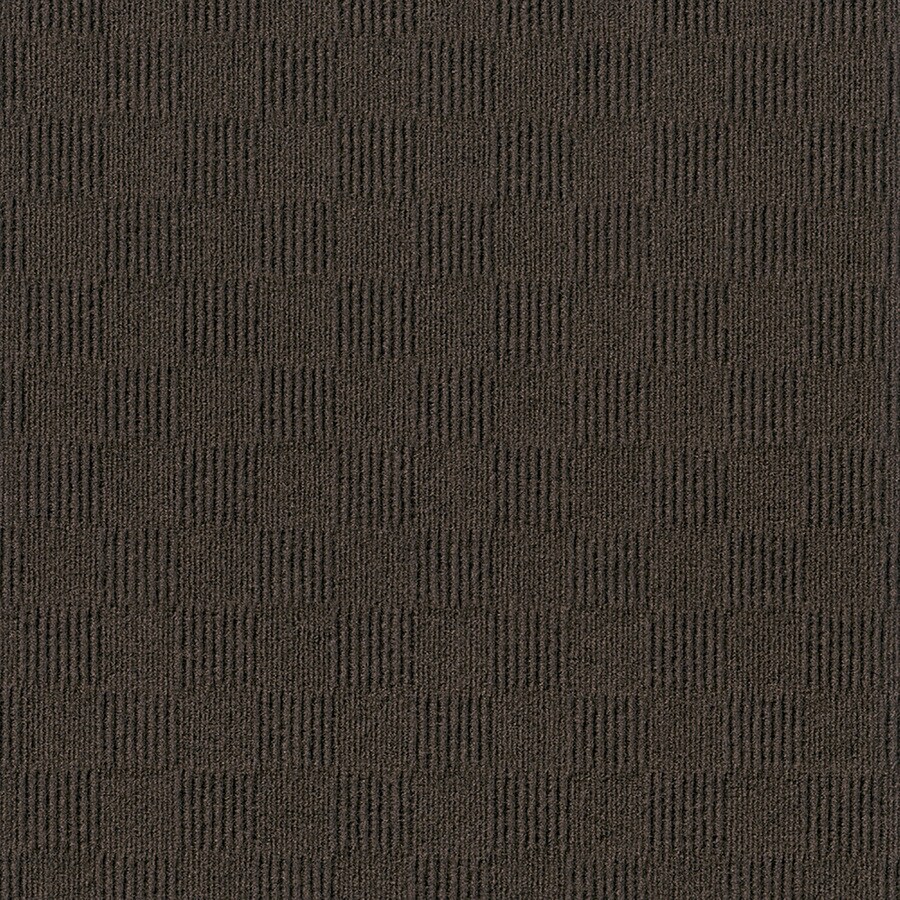15Pack Brown Carpet Tile at
