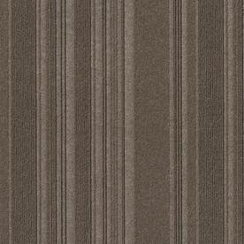 Shuffle Espresso Carpet Tiles - 24" x 24" Indoor/Outdoor, Peel and Stick Carpet Tiles - 60 sq. ft. per box &ndash; Pack of 15 Tiles