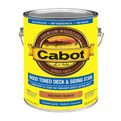 Cabot 1-Gallon Transparent Exterior Stain in the Exterior ...