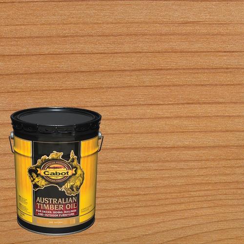 Cabot Australian Timber Oil Natural Transparent Exterior Stain and ...