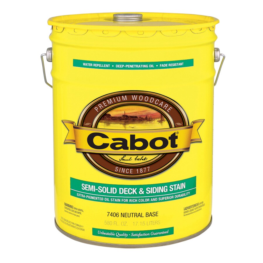 Cabot 140.0007406.008 Tintable Opaque Exterior Wood Stain