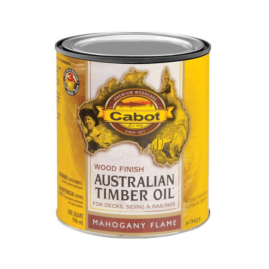 Cabot Australian Timber Oil Australian Timber Oil Pre-Tinted Mahogany ...