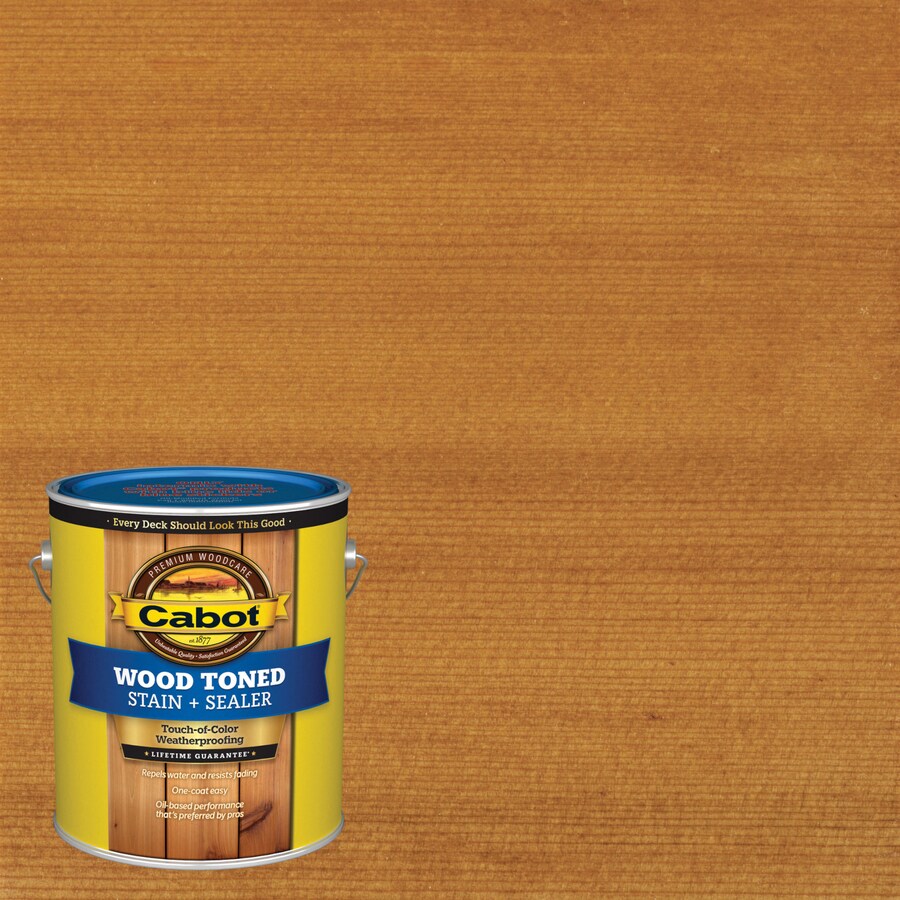 Cabot 140.0019204.007 1-Gallon Transparent Exterior Stain