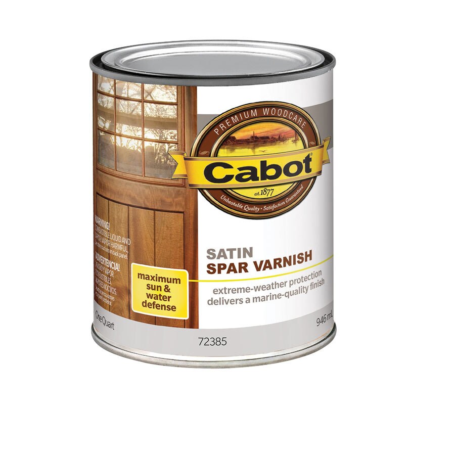 Cabot Satin OilBased 32fl oz Varnish at