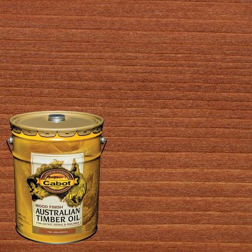 Cabot Australian Timber Oil PreTinted Jarrah Brown Transparent