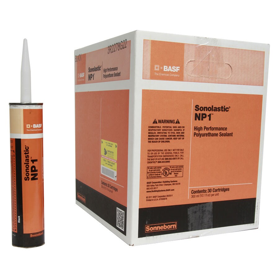 BASF NP1BLK Paintable Caulk