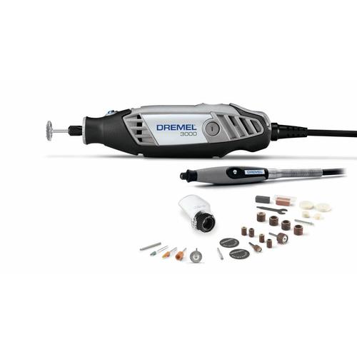 Dremel 3000 28Piece Variable Speed Corded 1.2Amp Multipurpose Rotary