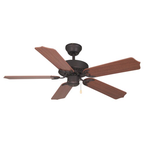 Litex 42in Ultimate Aged Bronze Ceiling Fan at