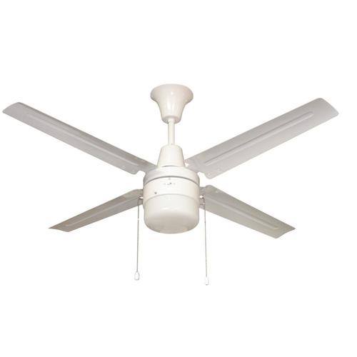 Litex Urbana 48 In White Led Indoor Ceiling Fan With Light Kit 4
