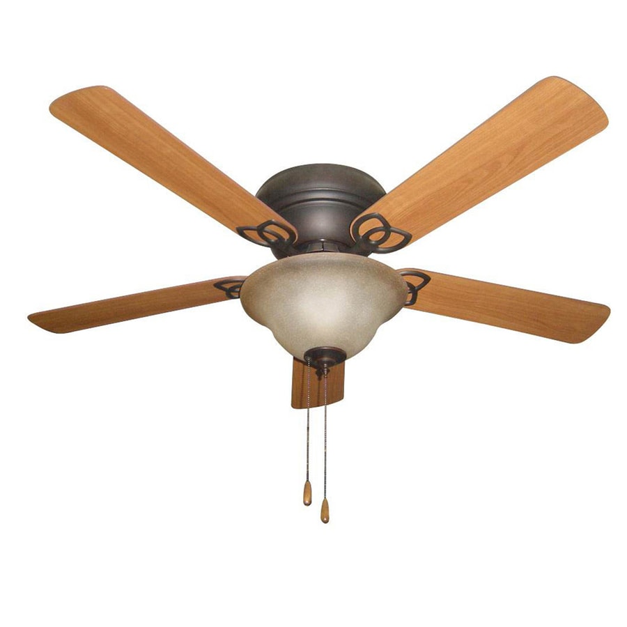 Litex AC52ABZ5C1 52-in Ceiling Fan with Light Kit (5-Blade)