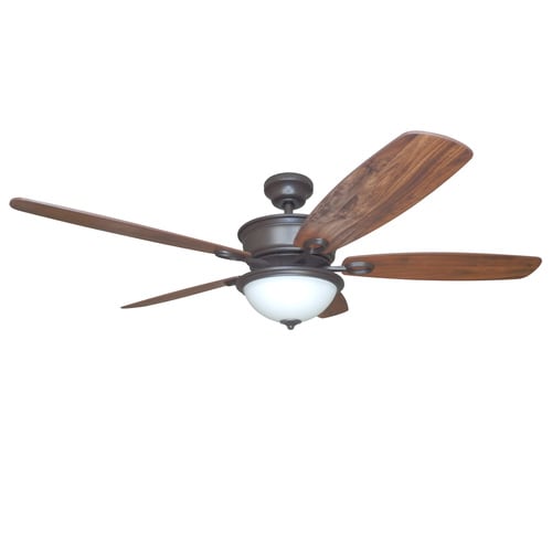 Harbor Breeze Bayou Creek 56 In Bronze Indoor Ceiling Fan With Light Kit And Remote 5 Blade At Lowes Com