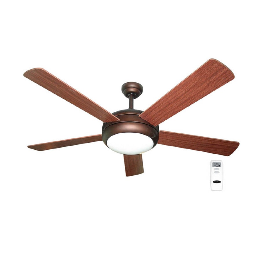 Harbor Breeze Aero 52-in Ceiling Fan with Light Kit and Remote (5 