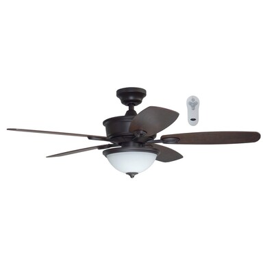 Litex Bayou Creek 48 In Bronze Led Indoor Ceiling Fan With Light