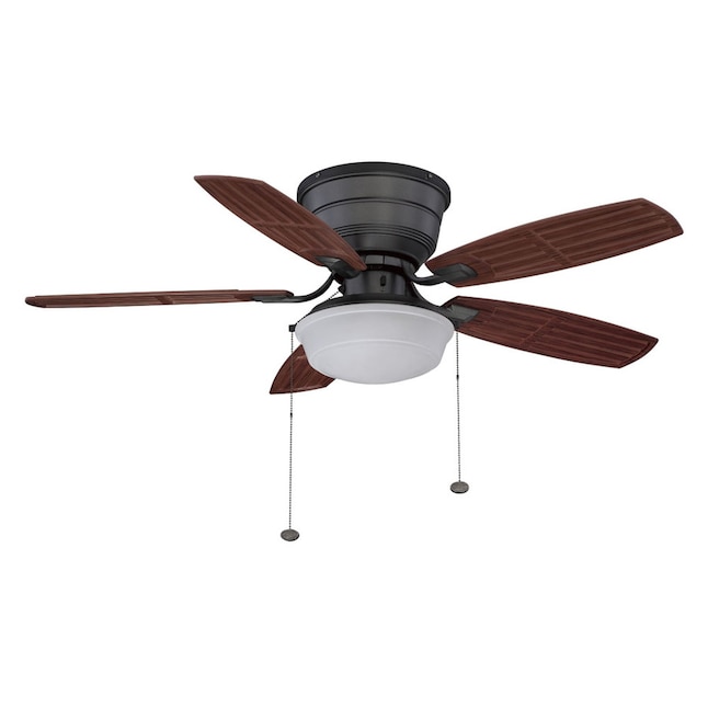 Litex BNH44NI5C1S 44-in Ceiling Fan with Light Kit (5-Blade)
