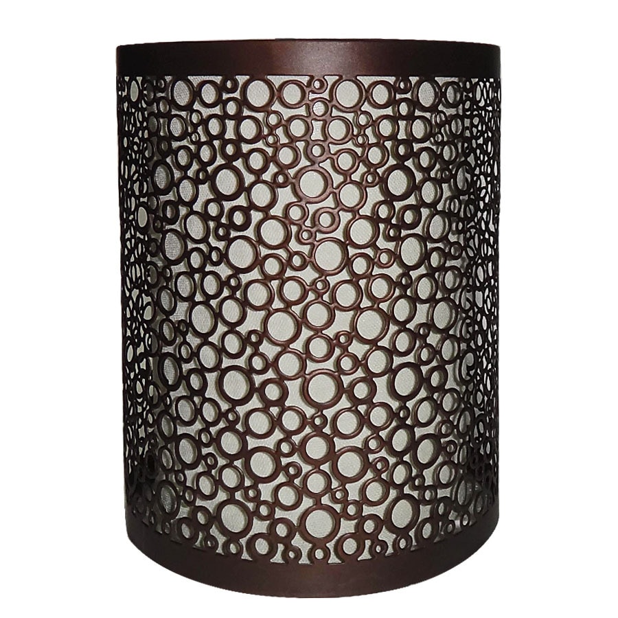 Bronze Pendant Light Shade portfolio eyerly 9 in h 4 8 in w bronze cylinder pendant light shade