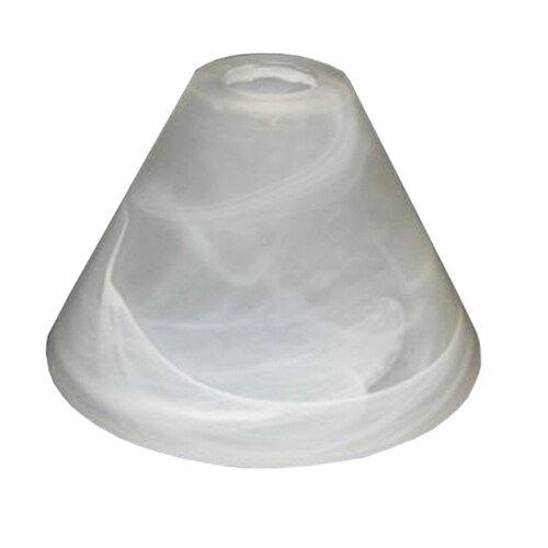 4 25 In H 6 W Alabaster Pendant Light Shade