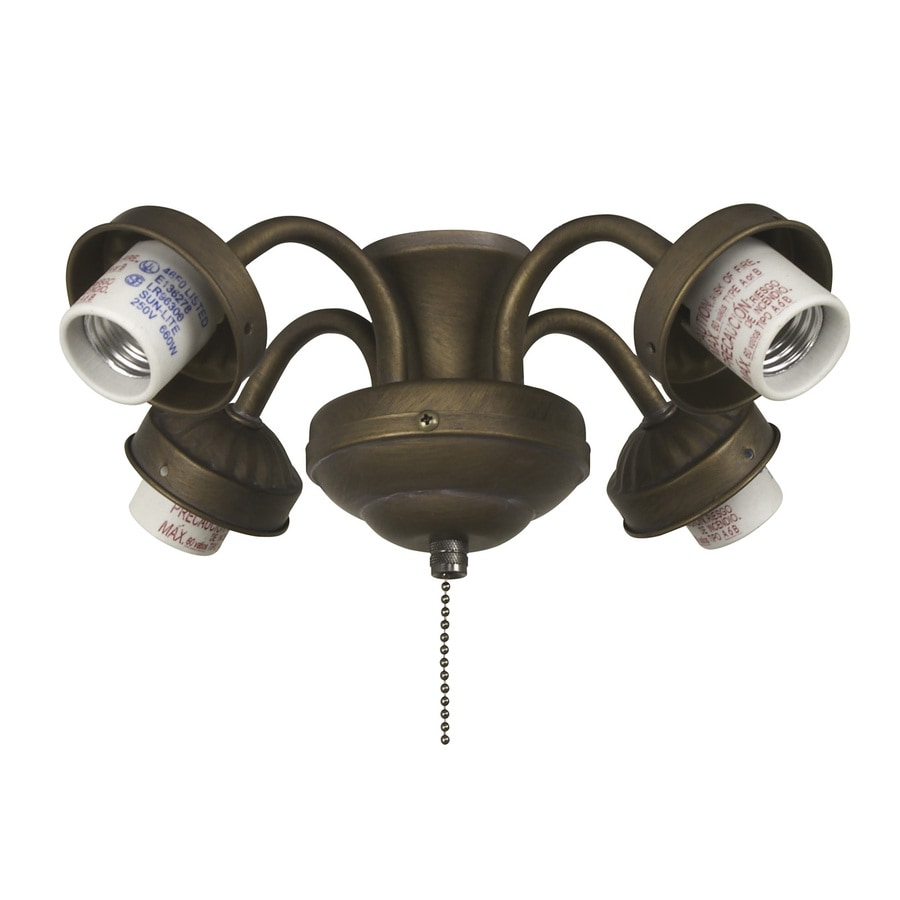 Harbor Breeze UBE42MG 4-Light A-15, Medium Base Ceiling Fan
