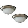 shop project source 13 in w brushed nickel led ceiling flush mount light at lowes shop project source 2 pack 13 in w brushed nickel led flush mount light energy at lowes shop project source 13 in w brushed nickel led ceiling flush mount light at lowes shop project source 2 pack 13 in w brushed nickel led flush mount light energy at lowes