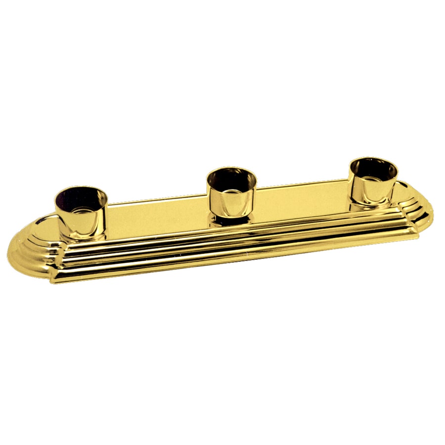 Portfolio VB5-3BB Vanity 3-Light Polished Brass Traditional