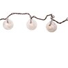 Shop allen + roth 8.5-ft 10-Light White Crackle Glass-Shade Plug-in Globe String Lights at Lowes.com
