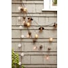 Shop allen + roth 8.5-ft 10-Light White Crackle Glass-Shade Plug-in Globe String Lights at Lowes.com