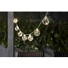 Shop allen + roth 12.5-ft 10-Light White Clear Plastic-Shade Led Plug-in Globe String Lights at ...
