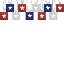 Allen Roth Red White Blue Star String Light Brickseek Allen Roth Red White Blue Star String