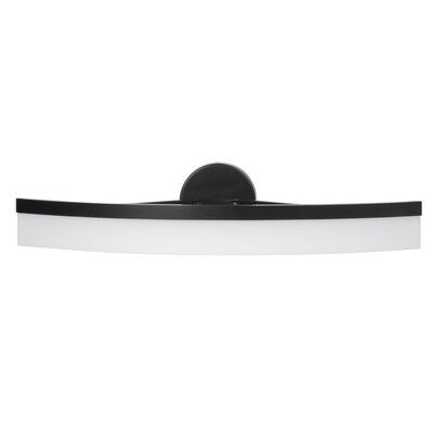 Allen + roth Lynnpark 1-Light Black Modern/Contemporary ...