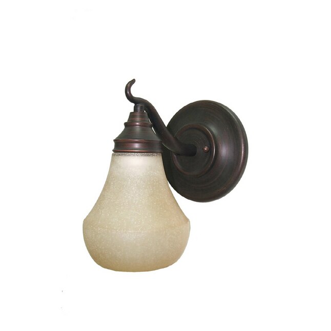 Portfolio VBC101ABZ 327T Harbor breeze 6.5-in W 1-Light Aged Bronze Wall Sconce