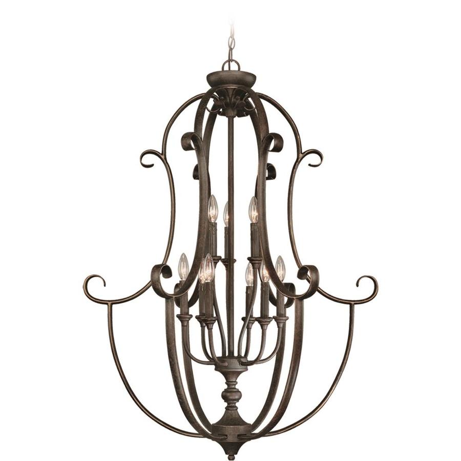 Craftmade Barrett Place 9-Light Mocha Bronze Traditional Chandelier