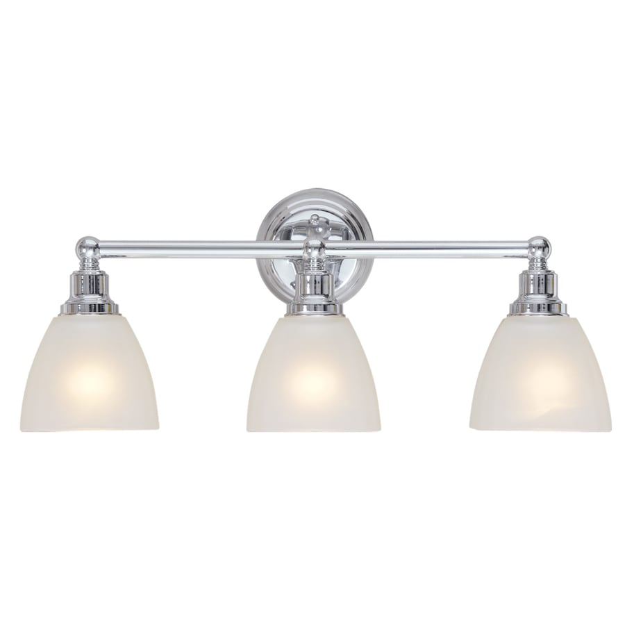 Craftmade Bradley 3-Light Chrome Traditional Vanity Light in the Vanity ...