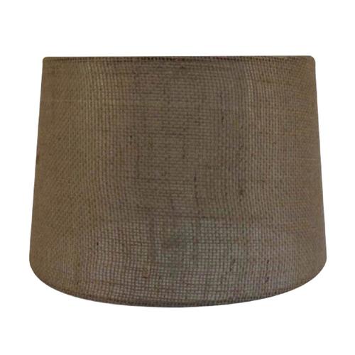 allen + roth 10in x 15in Burlap Plastic Drum Lamp Shade in the Lamp