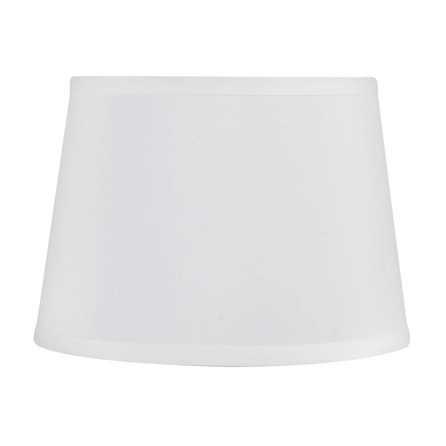 white round lamp shade