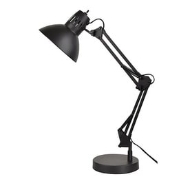 allen + roth Embleton 26-in Adjustable Bronze Desk Lamp with Metal Shade