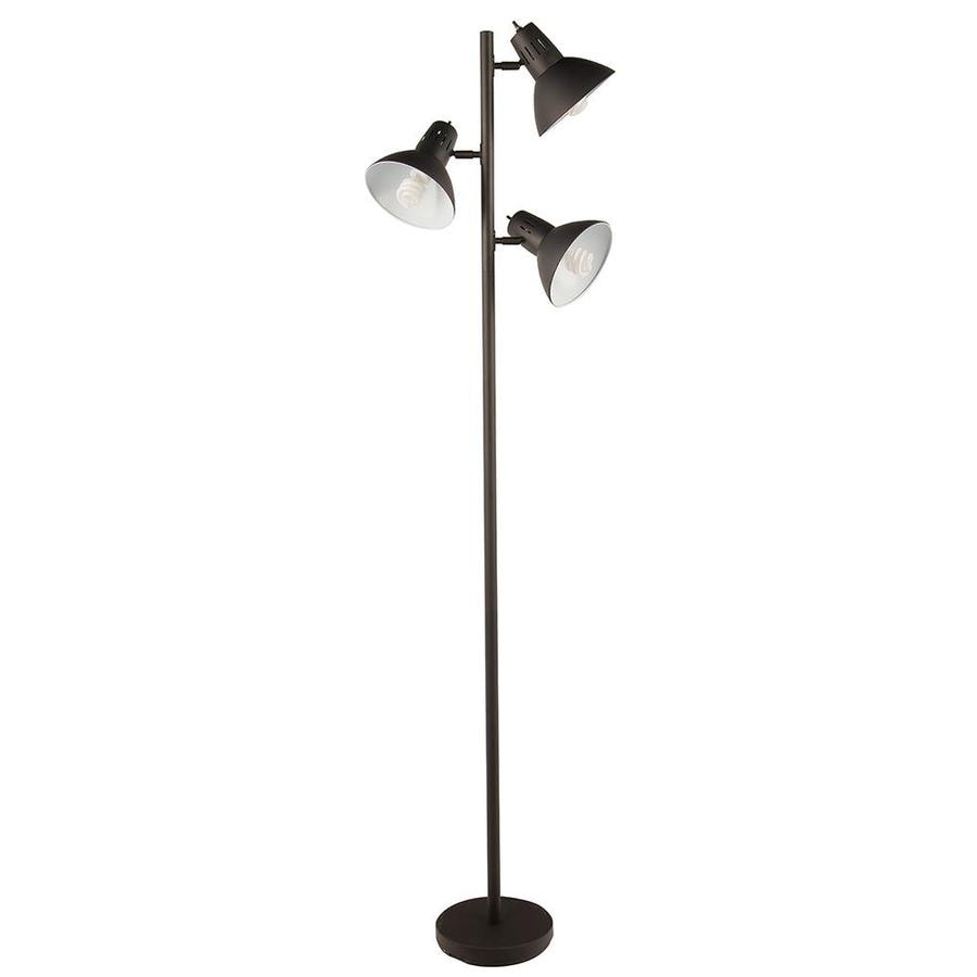 Allen + roth Embleton 68-in Bronze Multi-Head Floor Lamp with Metal
