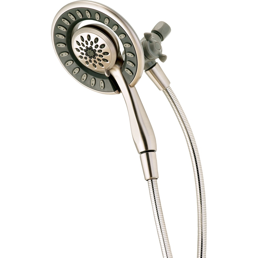 DELTA In2Ition Satin Nickel Handheld Shower At Lowes Com   080776117492 