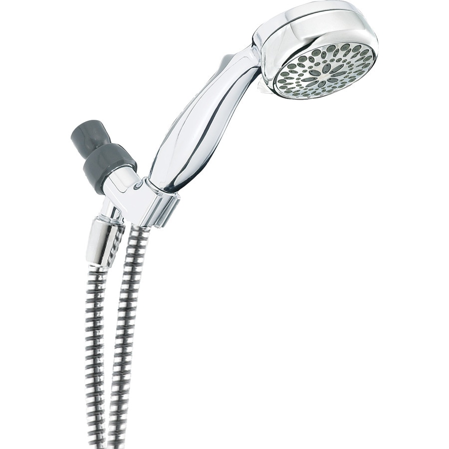 Delta 75700 3.38-in 2.5-GPM (9.5-LPM) Chrome Hand Shower