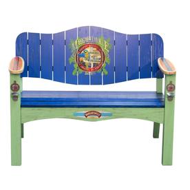 Margaritaville Patio Furniture At Lowes Rio Brands Margaritaville 28 5 In W X 47 7 L Patio Bench