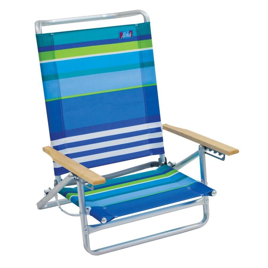 RIO Brands 5 Position Beach Chair at Lowes.com