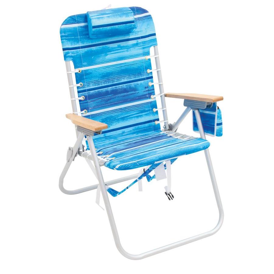 Rio Brands Rio Gear 4 Position Hi Boy Backpack Beach Chair Stripe