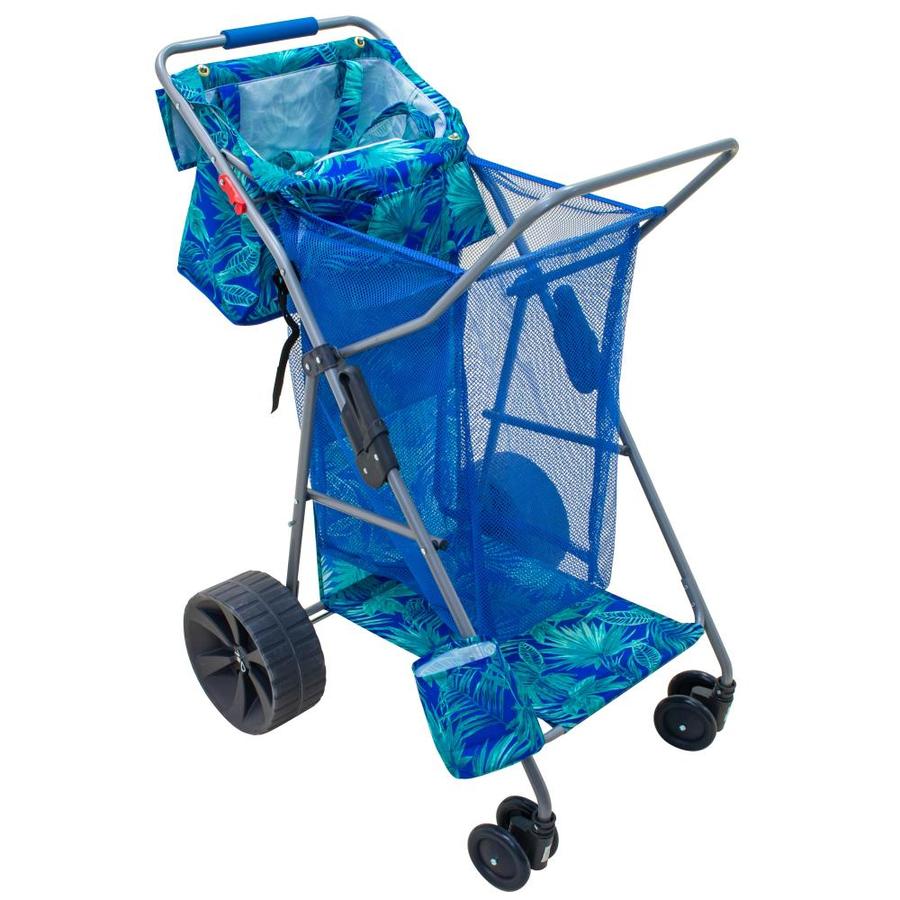 Blue Utility Carts at